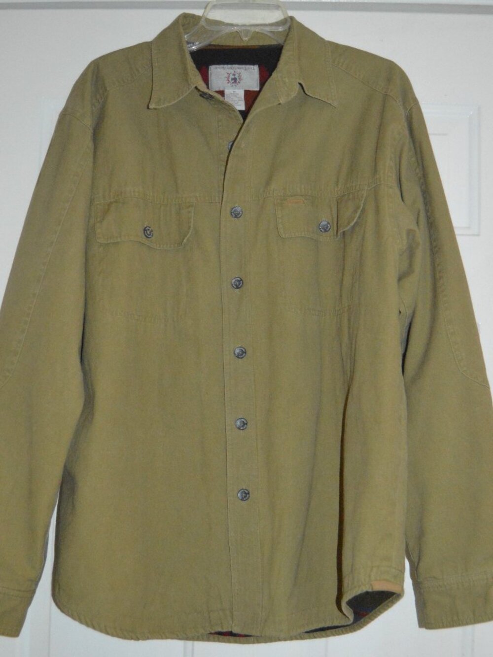 The Territory Ahead men's M Khaki quality jacket blanket interior